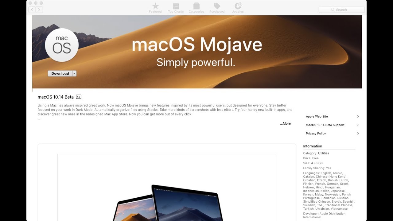 Download macos mojave beta without developer account